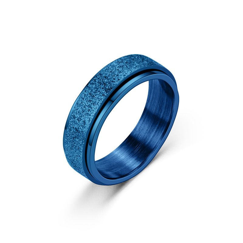 Matte Titanium steel rings for men Stainless steel rings for men Men rings Fashion rings Wire drawing ring