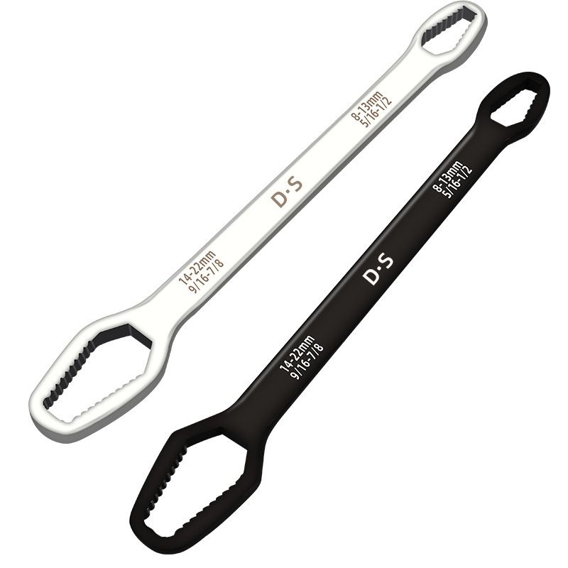 Universal Torx Wrench Double-head Self-tightening Adjustable Glasses Wrench 8-22mm Board Both Ends Shaped Multi-purpose Multi-function