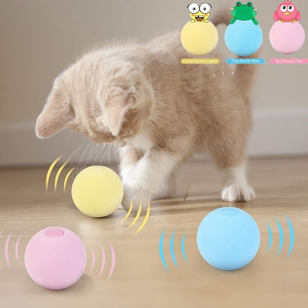 Call Cat Toy Ball Interactive Ball Gravitational Ball Pet Supplies Cat Toy Bird Call Ball Attract Cat