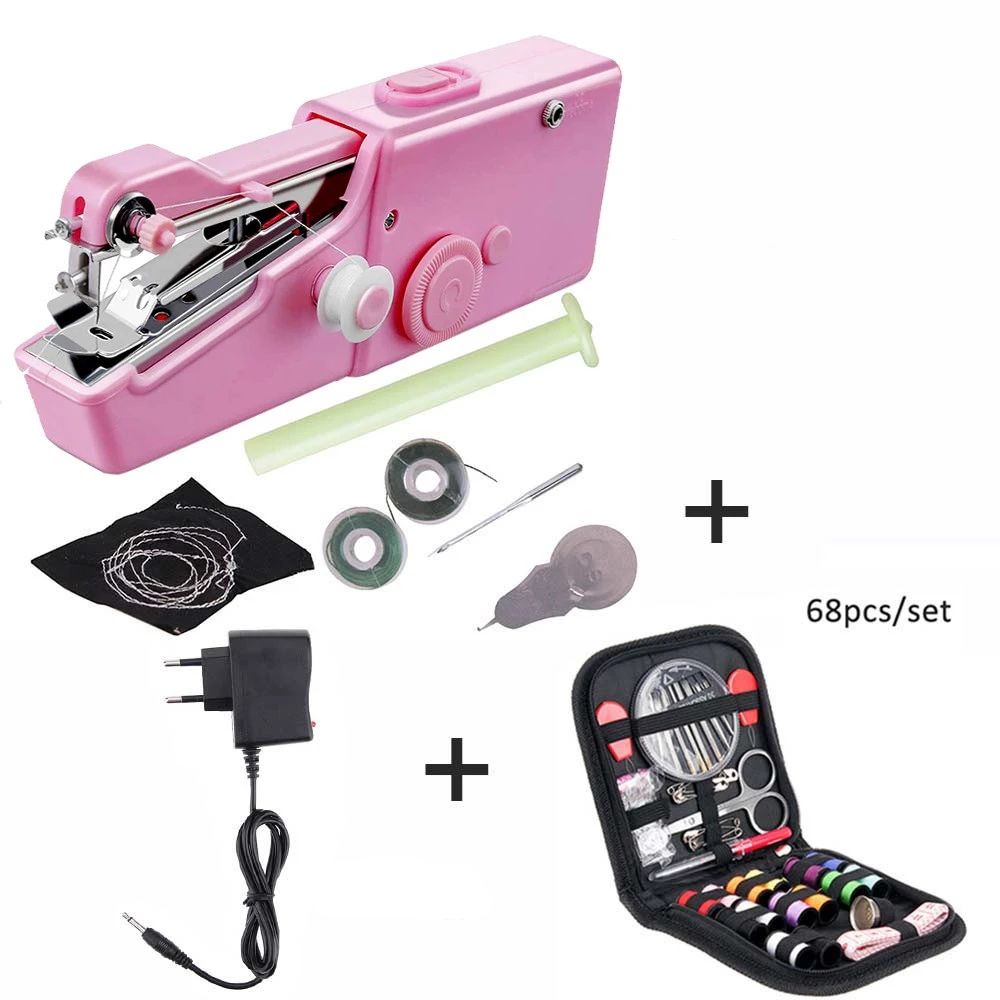 Mini Stitch Household Handheld Portable Travel Home Electric Sewing Machine