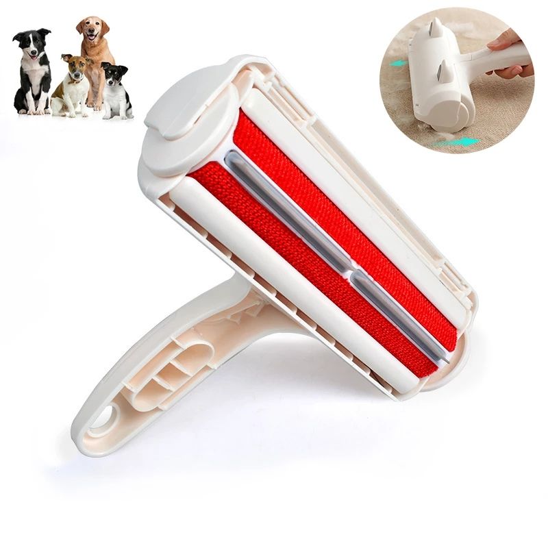 Dog Cat Hair Pet Remover Brush Fur & Lint Removal Brush For Furniture Couch Carpet Bed Car Seat Clothing