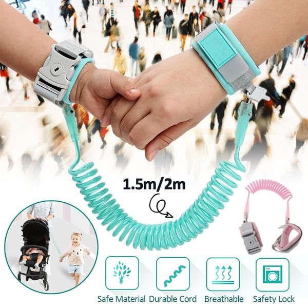 Smart Mom Baby Items Anti Lost Wrist Link Baby Care Toddler Kids Safety Harness Leash Wristband Ropes Belt Line
