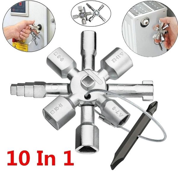 10 in 1 Ten In One Key Wrench