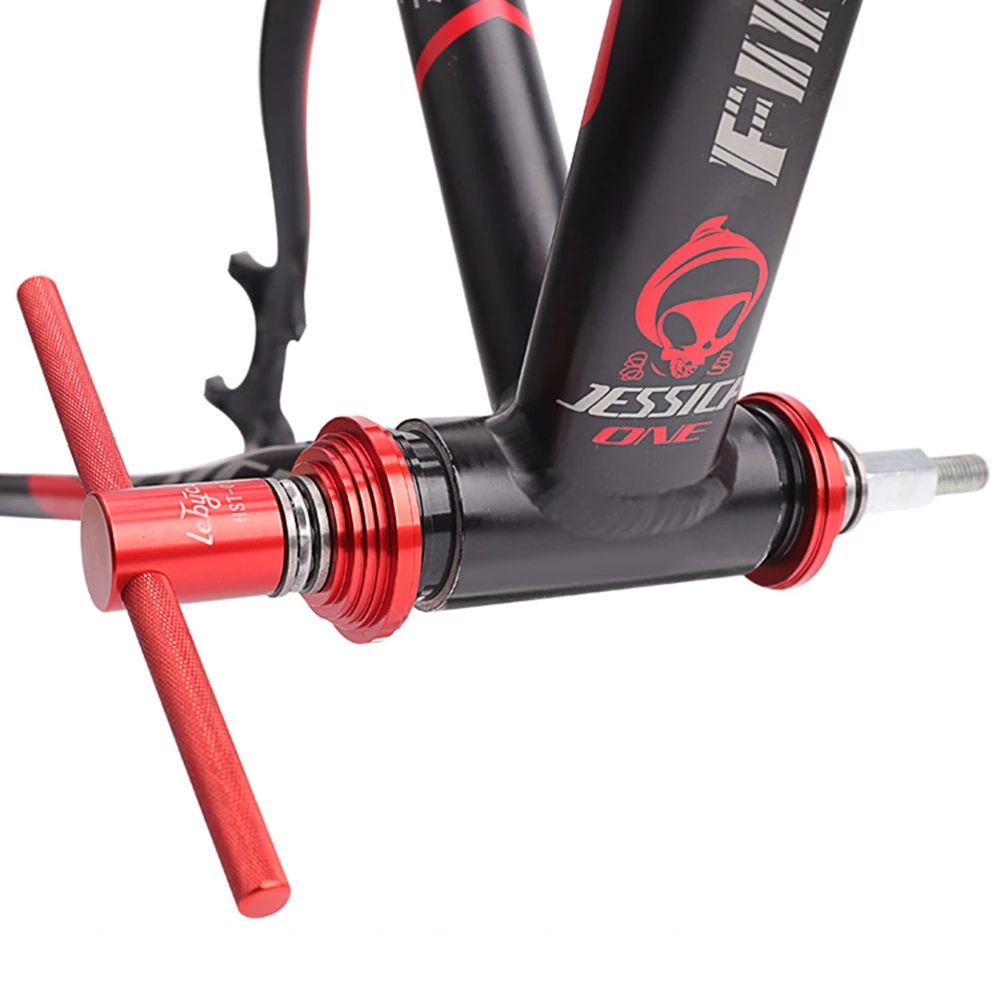 Bicycle Headset Installation Tools Bike Bottom Bracket Bearing Bracket Cup Press-in Tool for MTB Road Bike Bicycle Repair Tools