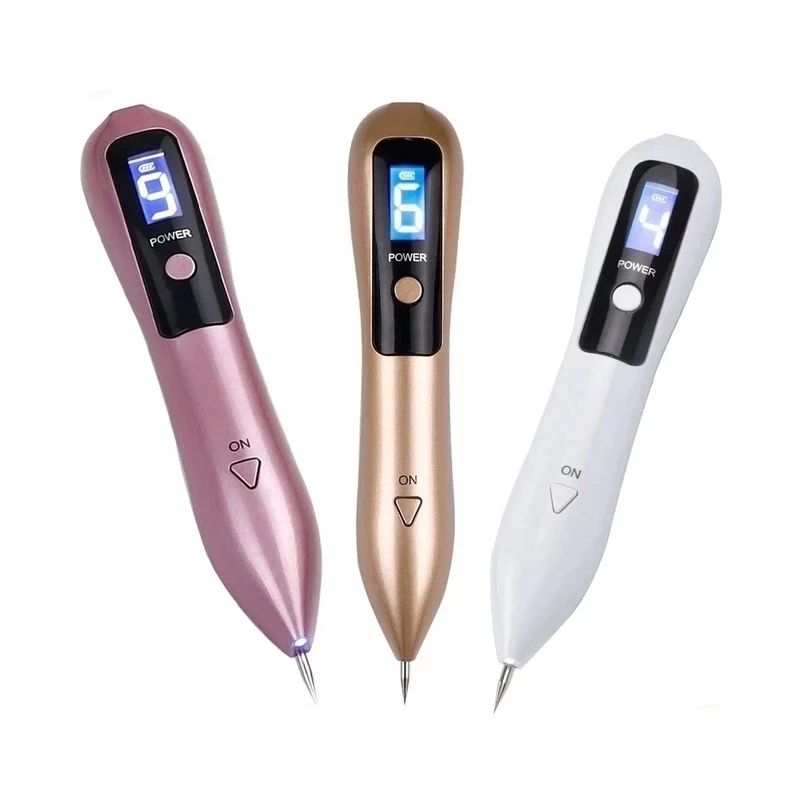 Laser Plasma Pen Freckle Remover Machine LCD Mole Removal Dark Spot Remover Skin Wart Tag Tattoo Remaval Tool Beauty Salon
