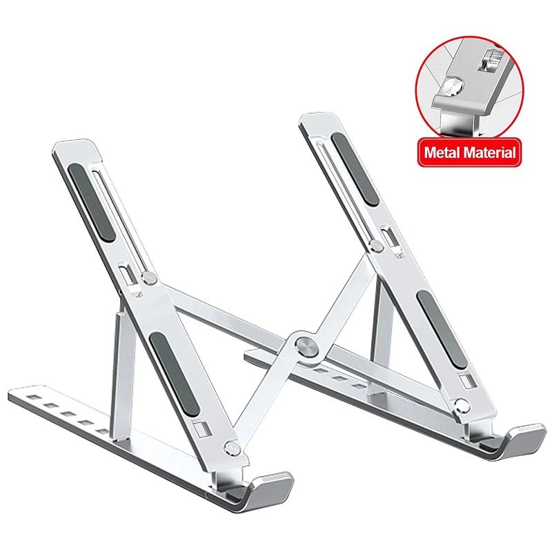 Foldable Laptop Stand Aluminium Notebook Stand Portable Laptop Holder Tablet Stand Computer Support For MacBook Air Pro ipad