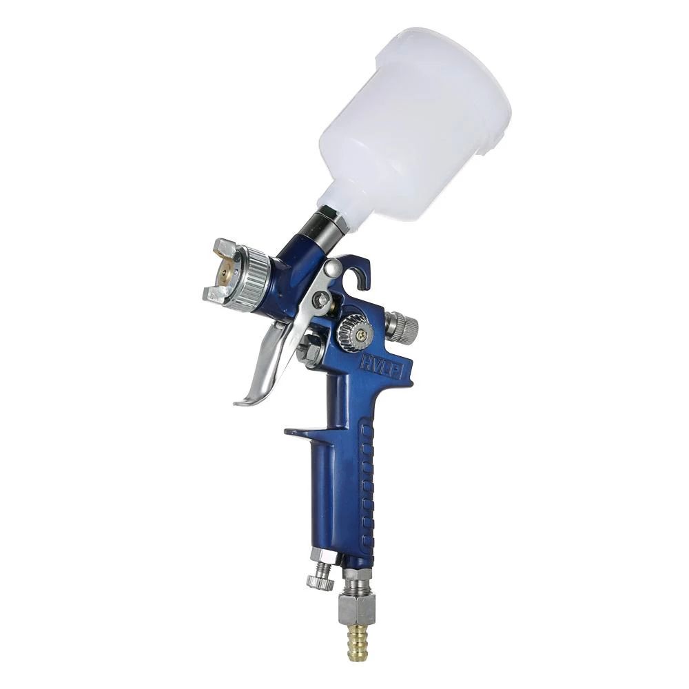 Paint Spray Gun 0.8mm/1.0mm Airbrush Kit NT-H2000 Touch Up Gravity Feed Air-Brush Set Car Detail Painting decorating spray