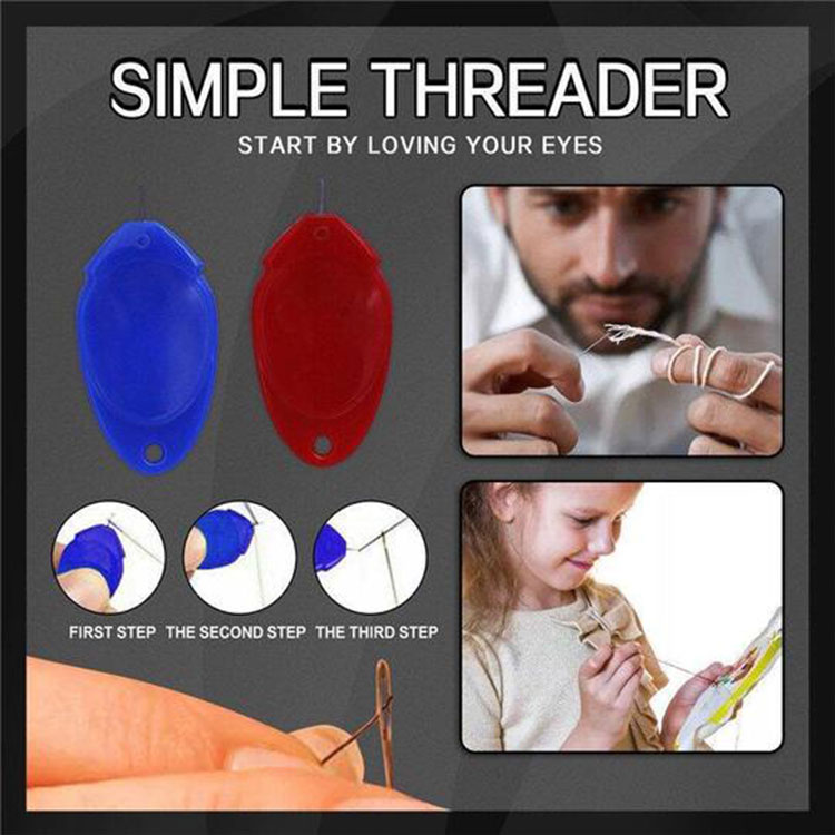 10PCS Needle Threader Simple Needle Threading Hand or Machine Threading Set эпоксидная смола Home Textile Tools Diamond Painting