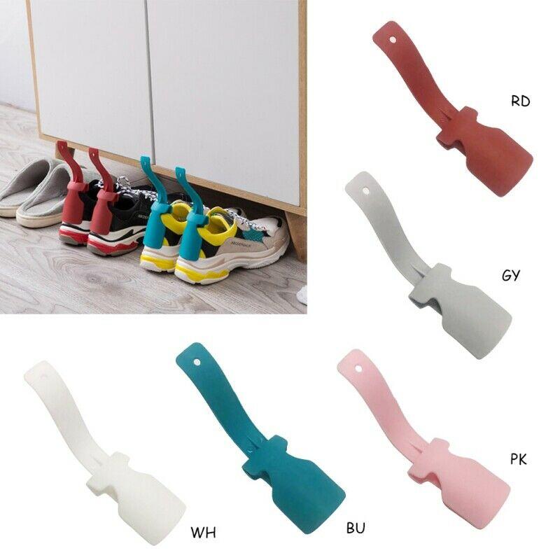 Lazy Shoe Helper Unisex Wear Shoe Horn Helper Shoehorn Shoe Easy on and off Shoe Sturdy Slip Aid Tool Shoe Horn Shoe Lifter