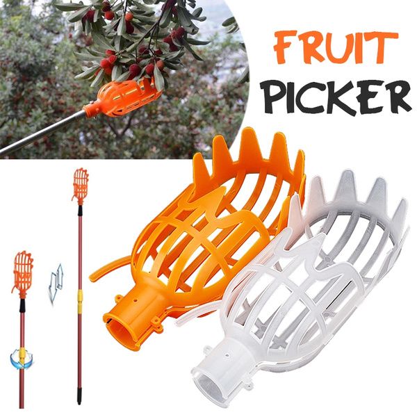 Portable Plastic Fruit Picker Catcher Gardening Farm Garden Picking Device Tool