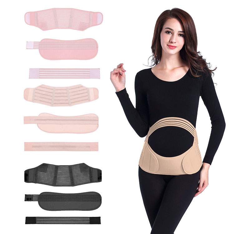 Maternity Bandage Prenatal Adjustable Waist Belt To Relieve Lumbar Breathable Abdominal Support Belt for Pregnant Women