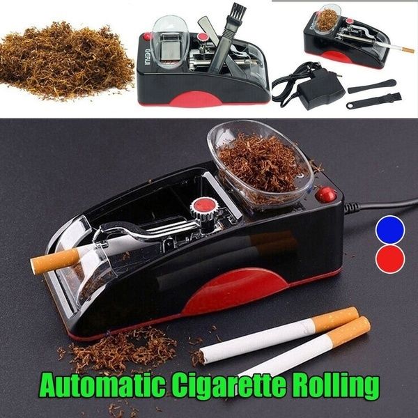 Electric Cigarette Machine Easy Automatic Making Rolling Machine Tobacco Electronic Injector Maker Roller DIY Smoking Tool