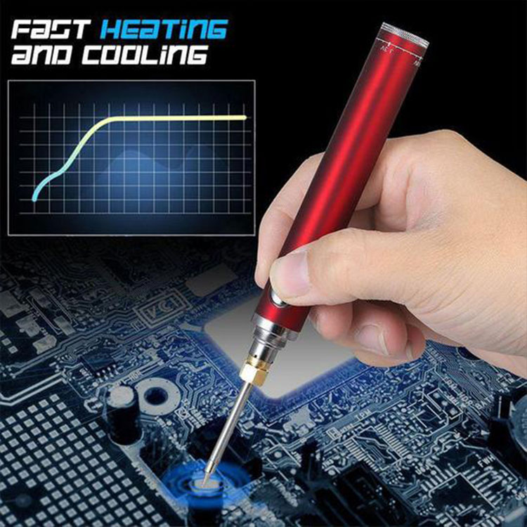5V 8W Wireless Charging Welding Tool Soldering Iron Mini Portable Battery Soldering Iron with USB Welding Tools