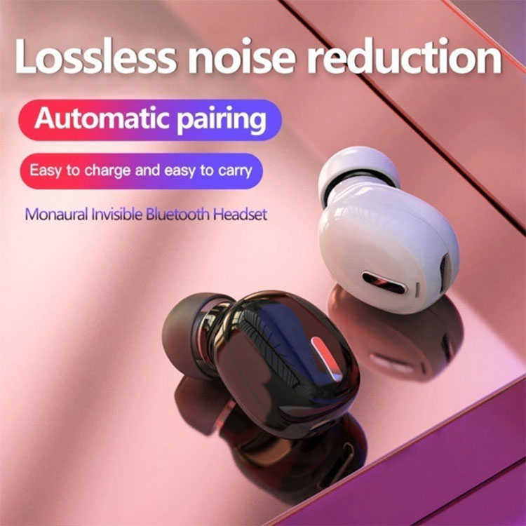 2021 Mini X9 In-Ear Bluetooth 5.0 Earphone HiFi Wireless Headset With Mic Sports Earbuds Handsfree Stereo Sound Earphones