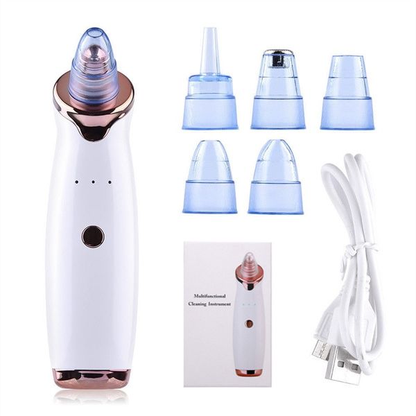 Electric Blackhead Remover Pore Vacuum Suction Diamond Dermabrasion Face Cleaner
