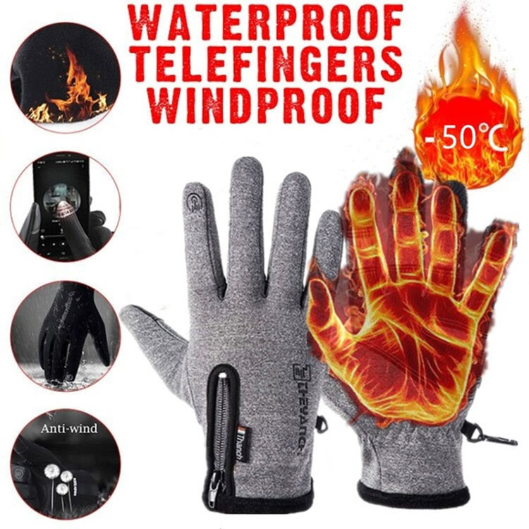 New Men Women Children Winter Warm Windproof Waterproof Gloves Touch Screen Sports Gloves For Ski Riding Motorcycle Climbing Outdoor Sports Gloves