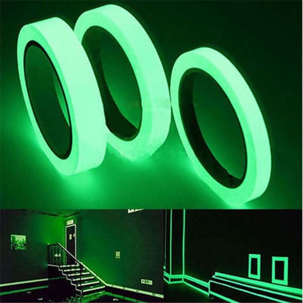 Self-adhesive Luminous Tape Safety Warning Signs Tape Creative Home Decoration
