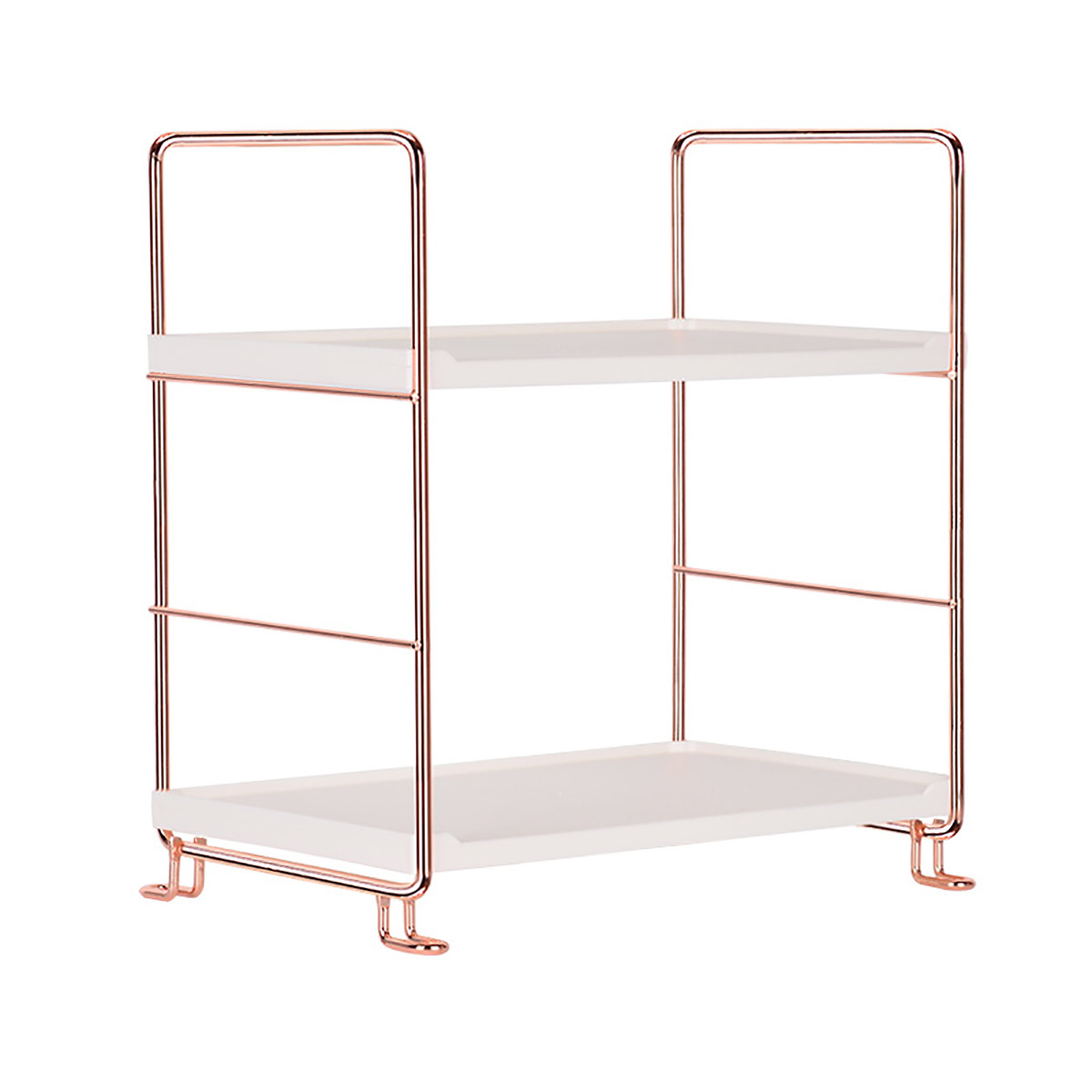 Bathroom Storage Shelf Iron Desktop Cosmetics Organizer Stand Kitchen Storage Rack Holder