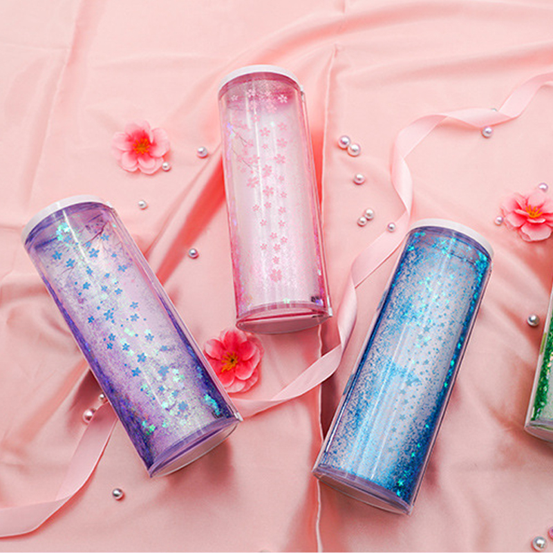 Plastic Multi-function Pencil Case Make-up Pen Box Large Capacity Pencil Box
