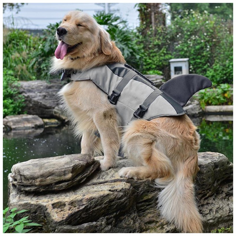 Pet Dog Life Jacket Outdoor Rescue Swimming Clothes