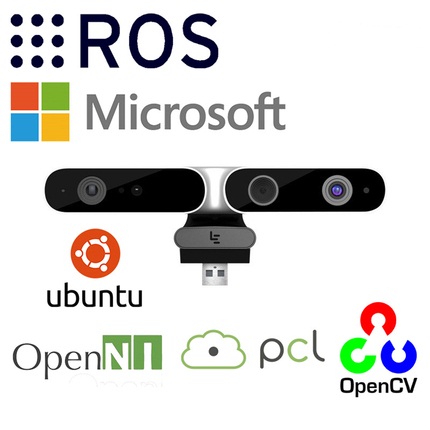 Somatosensory Camera SLAM ROS ZED Kinect 3D Rgbd Depth Camera Realsense