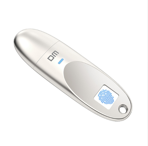 Fingerprint Encryption USB Flash Drive Metal 3.0 High Speed Fingerprint Identification Read Data Business Password USB Flash Drive