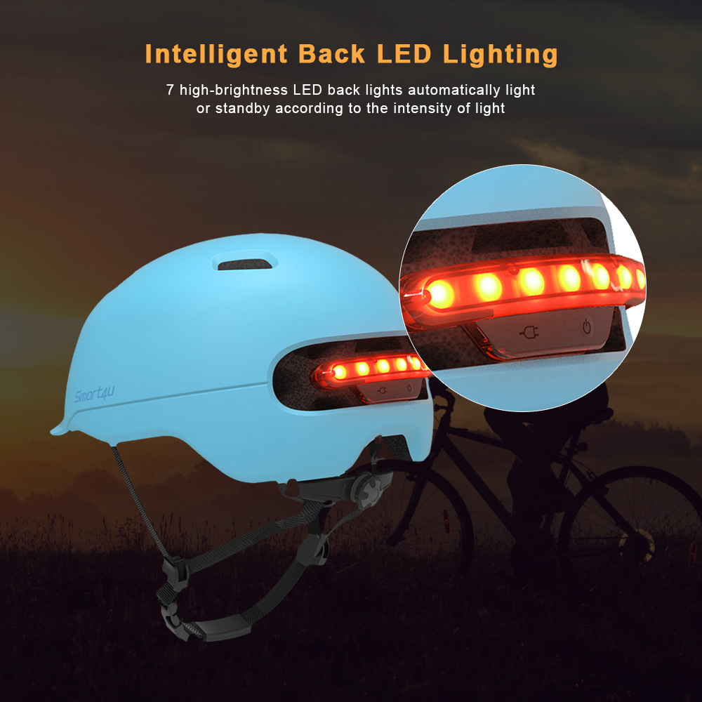 Two in One Bicycle Lamp Cycling Smart Tail Light Bike Adult Helmet Bike Kid Helmet