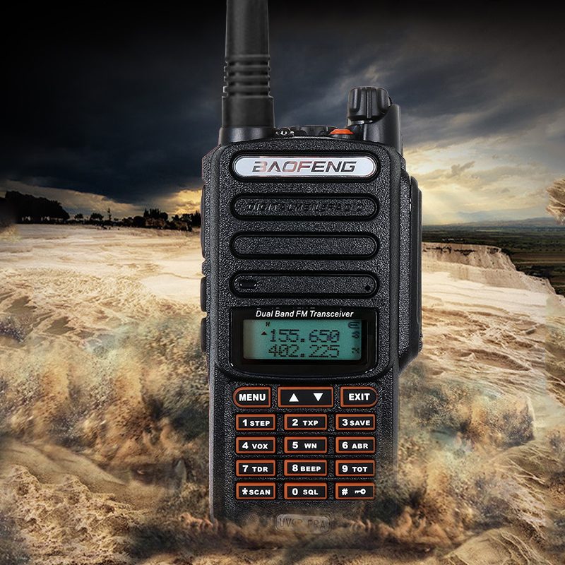 Baofeng UV9R-ERA Walkie Talkie 128 Channel 9500mAh 10W VHF UHF Handheld Two Way Radio