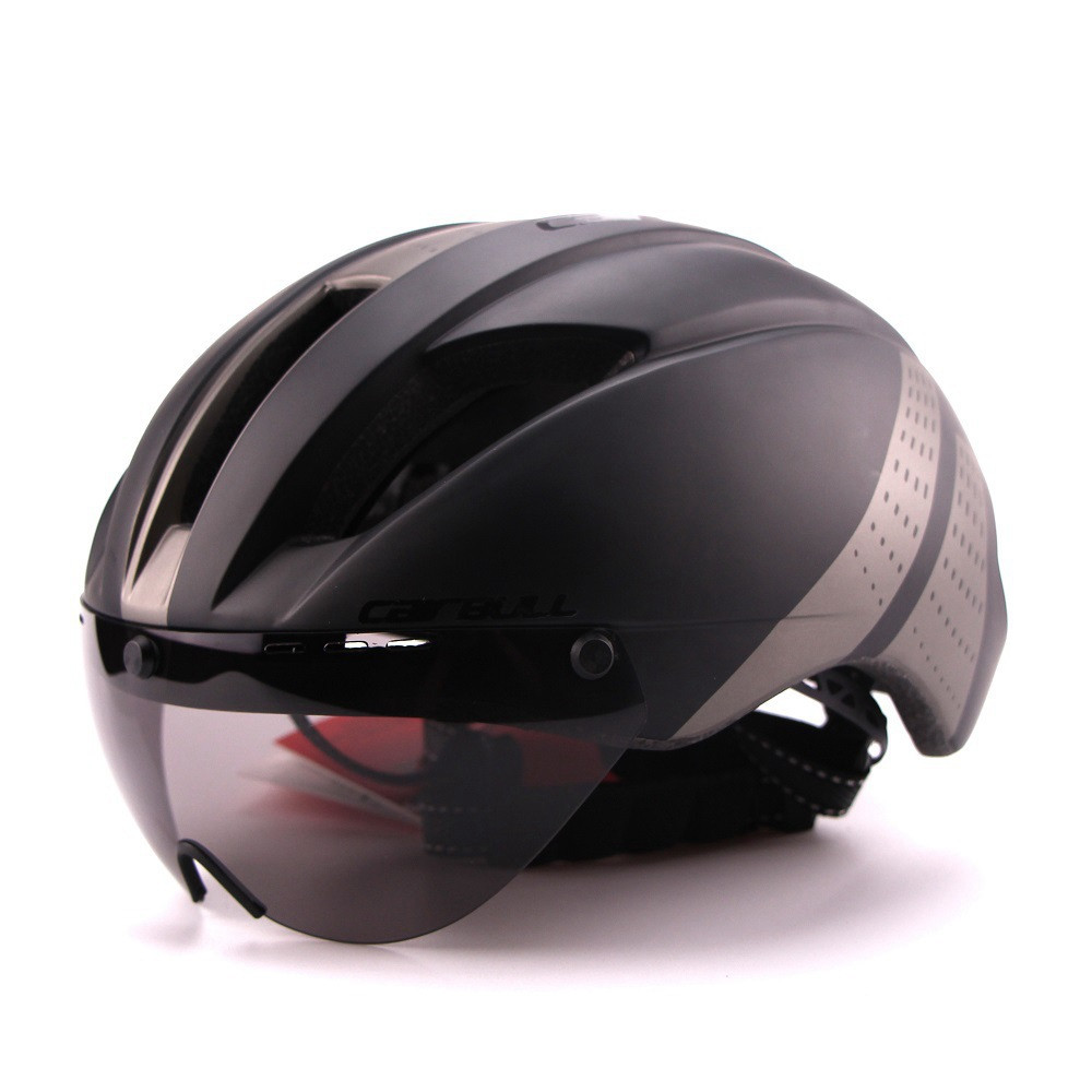 Bicycle Aero Helmet Cycling Helmet Road MTB Mountain Integral Triathlon Bike Helmet Men Race Airo Time-Trial TT Bike Helmet
