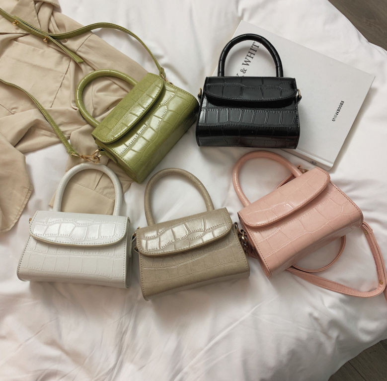 New wave wild small square bag