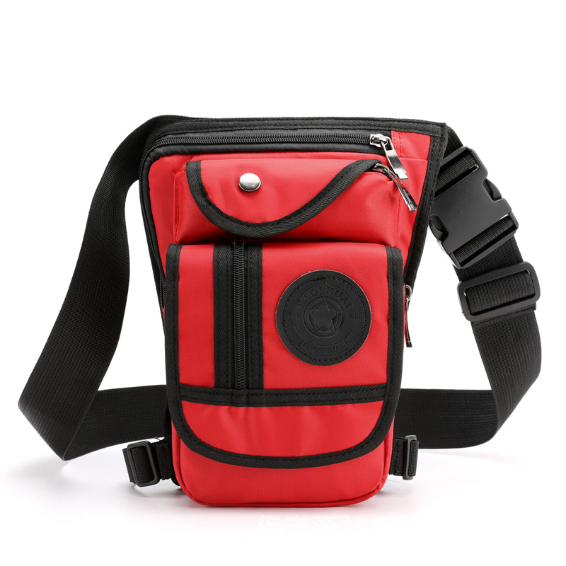 Men's Canvas Retro Drop Leg Bag Waist Waist Bag
