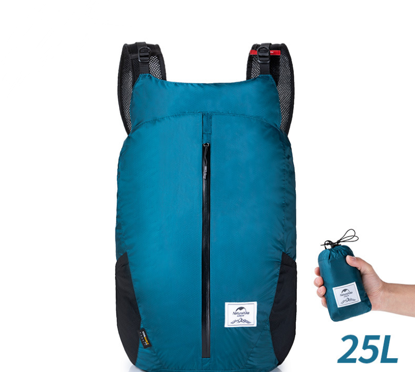 Shoulder Folding Backpack Waterproof Light Skin Pack Travel Storage Bag
