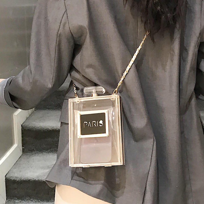Transparent box bag