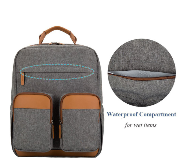Fashion maternity bag diaper bag backpack for baby care large capacity travel Nappy bag
