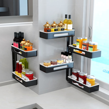 Kitchen corner shelf