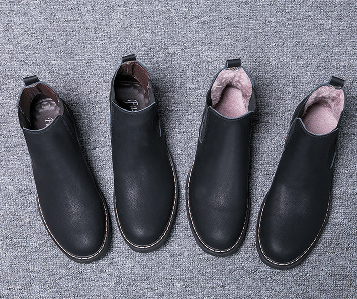 High help plus velvet Martin boots winter plus velvet large size warm Martin boots