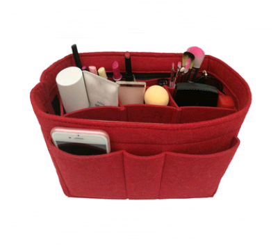 Felt cosmetic bag fashion simple felt multi-function bag in the package cosmetic storage bag