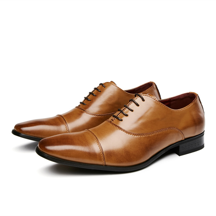 Men's leather shoes
