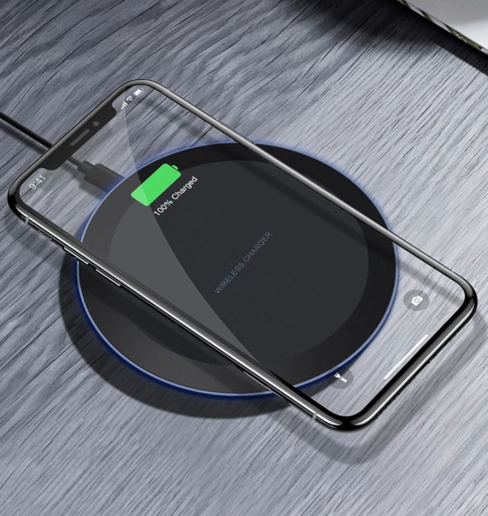 10W/ 5W USB Fast Wireless Phone Charger