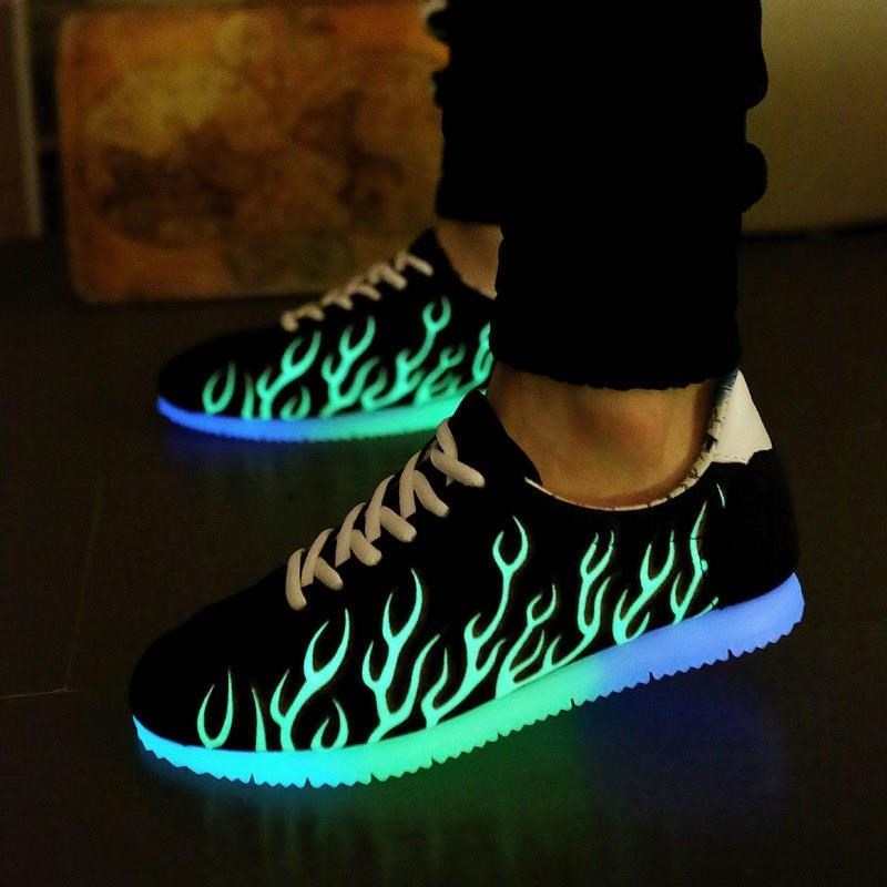 Led luminous luminous shoes