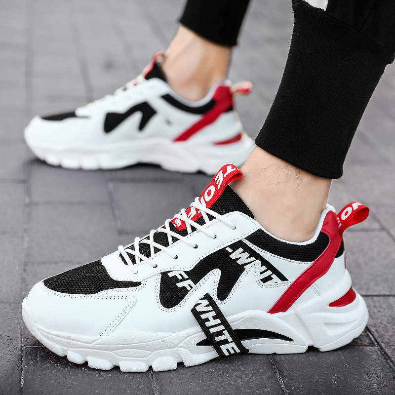 Breathable mesh shoes
