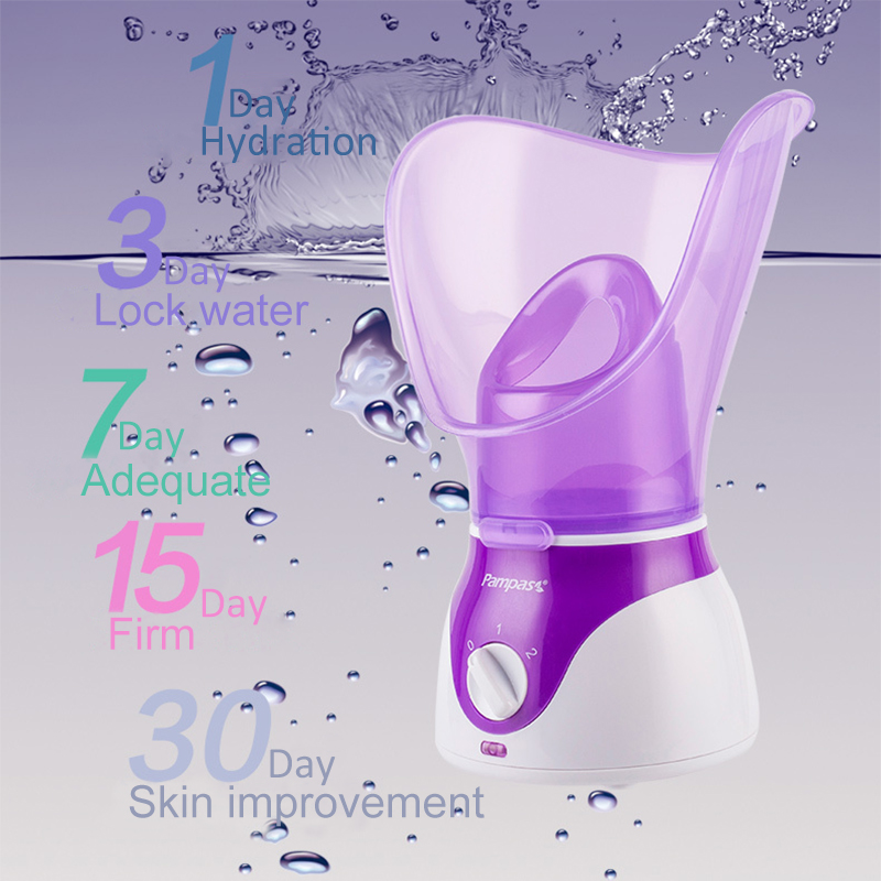 Facial Face Steamer Machine Pores Cleanser Mist Steam Sprayer Spa Sauna Skin Vaporizer Deep Cleansing Skin Care 