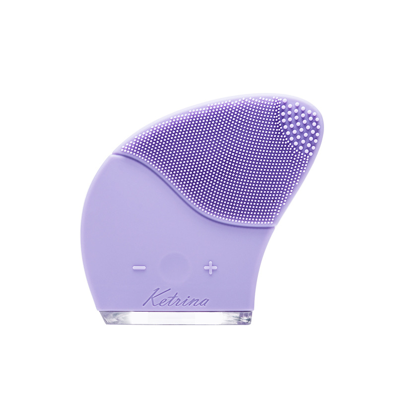 Ultrasonic beauty instrument wash instrument electric silicone wash artifact cleansing instrument