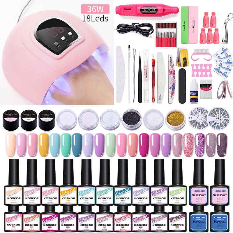 Manicure Sets, UV Phototherapy Nail Polish