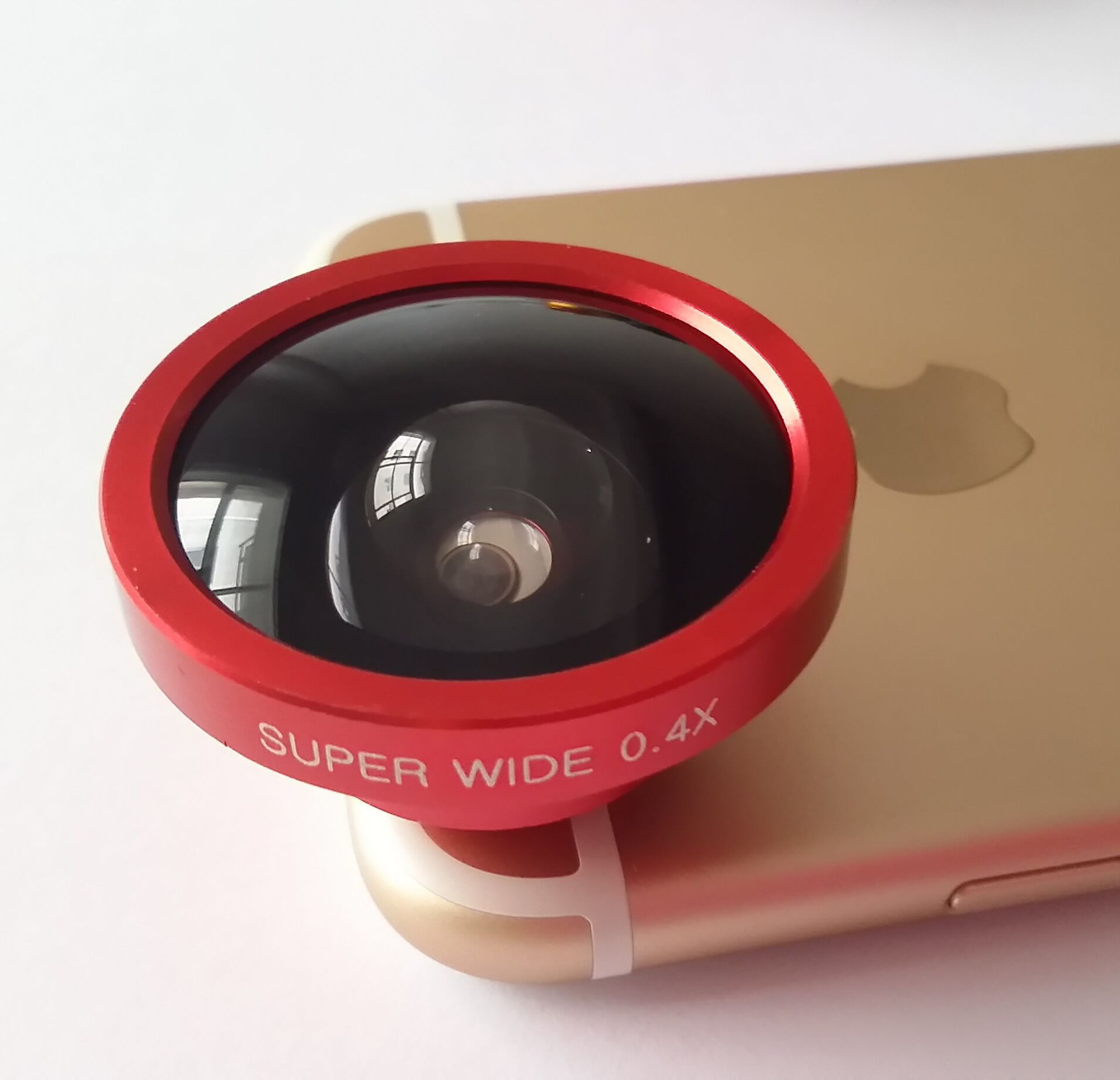 Factory low price external special effect omnipotent lens 0.4Xwide angle mobile camera lens LOGO custom lens
