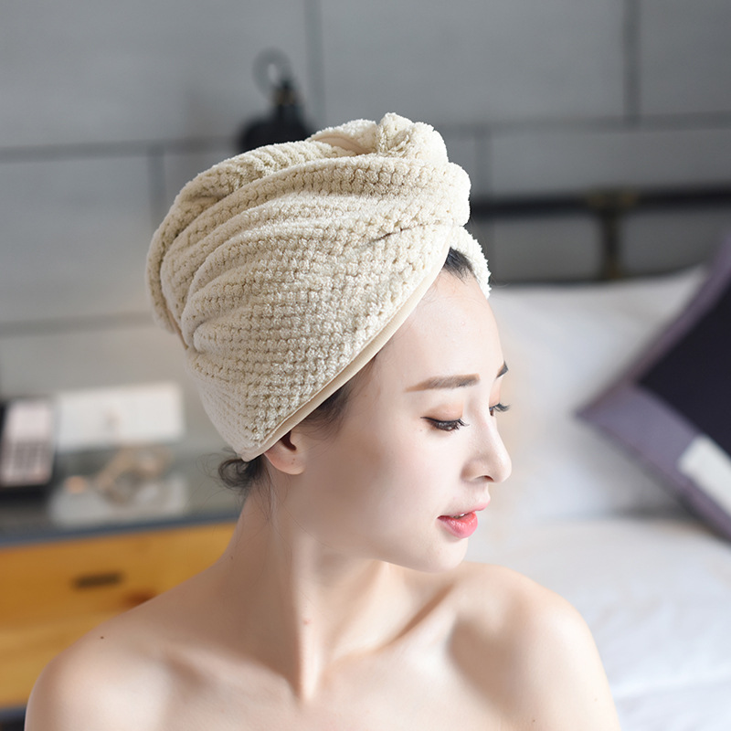 Dry hair cap super absorbent shower cap