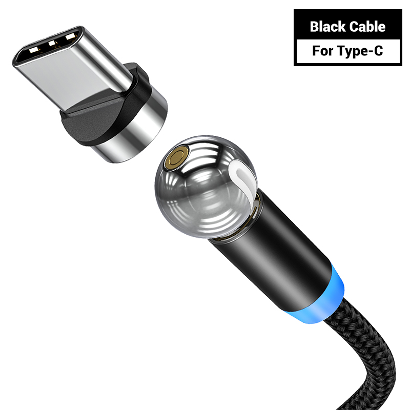 Compatible with Apple , 360 degree rotation of magnetic charging cable