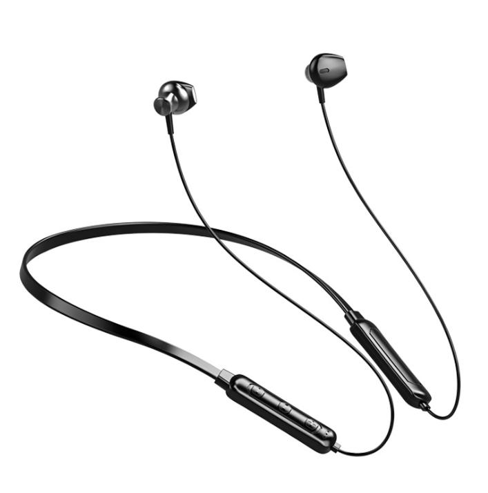 Binaural wireless Bluetooth headset In-ear running neck-mounted sports Bluetooth headset