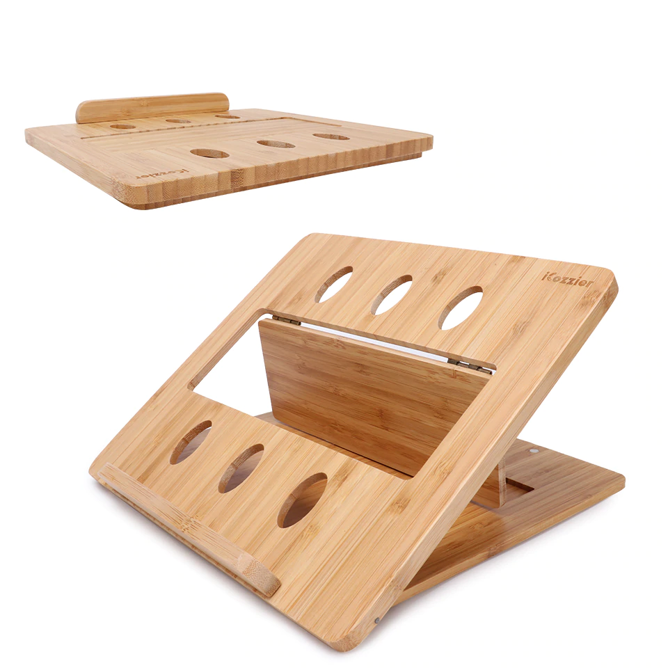 Computer Bamboo Stand