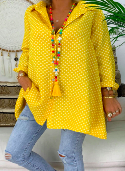 Beautiful Loose Long-Sleeved Blouse